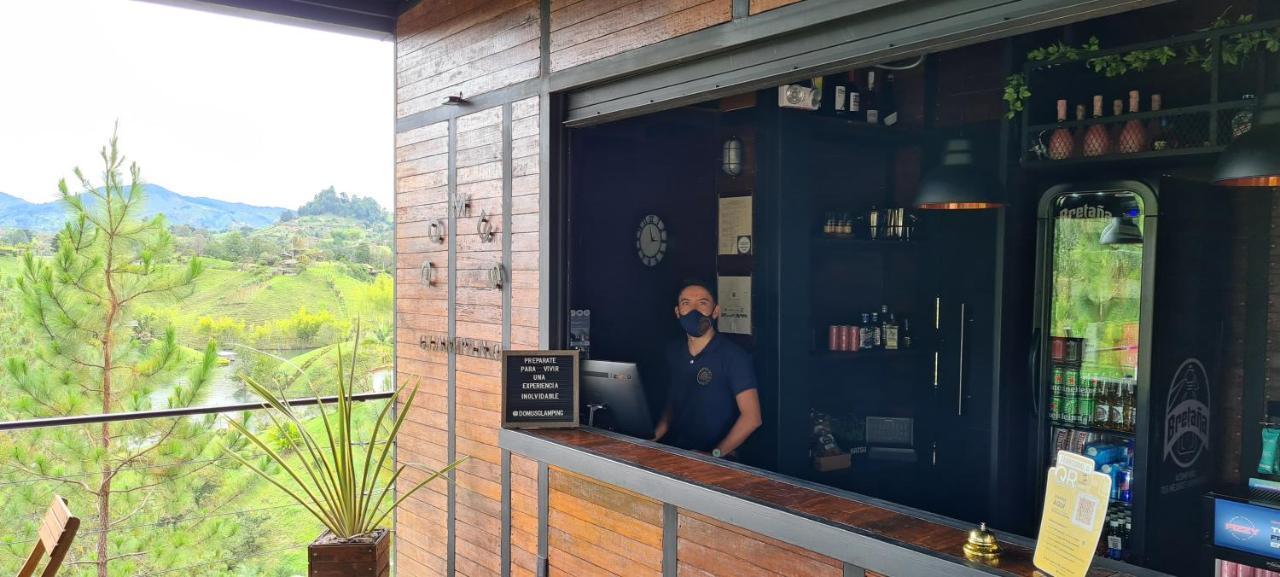 Domus Glamping Guatape 호텔 외부 사진