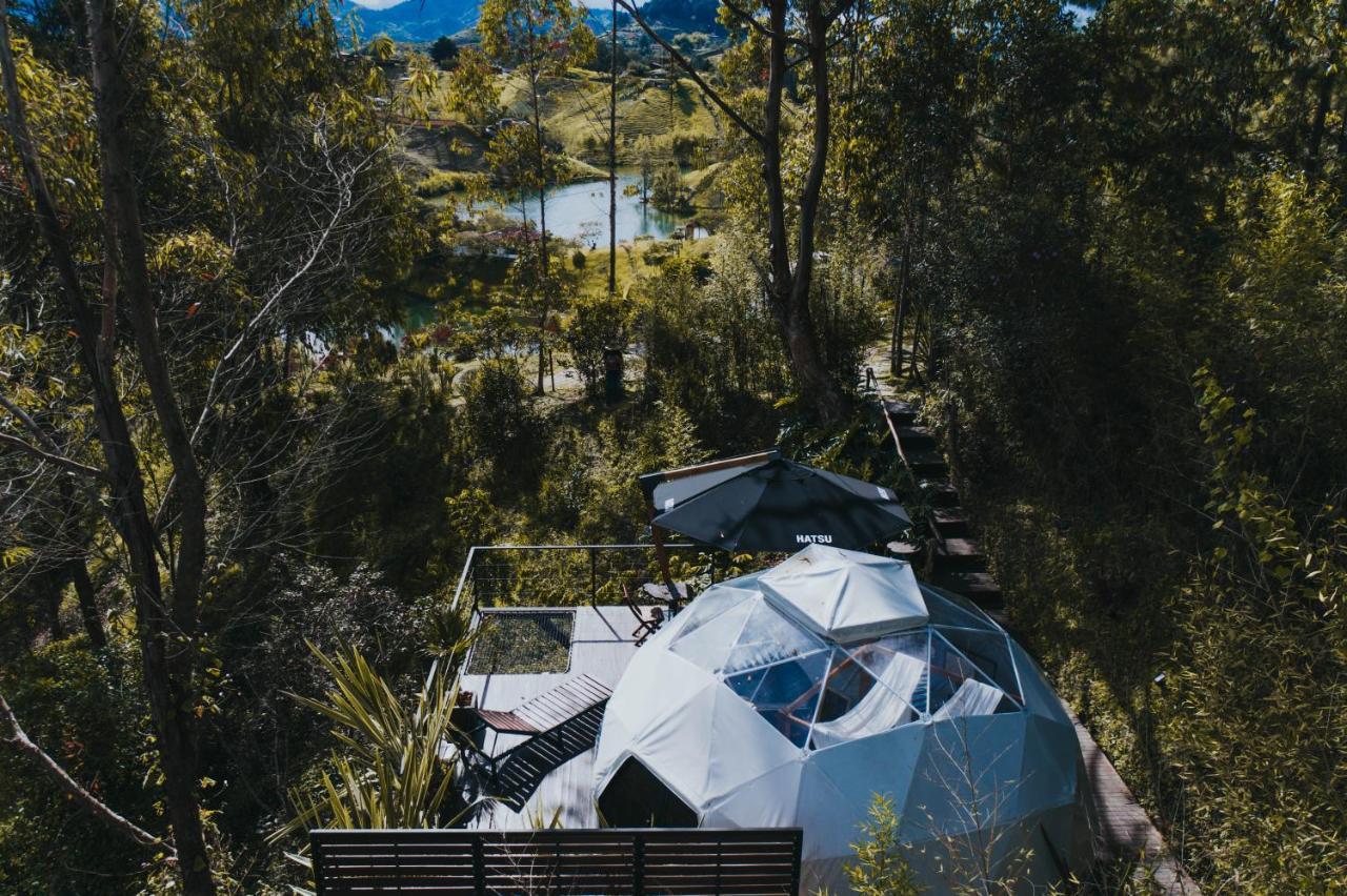 Domus Glamping Guatape 호텔 외부 사진