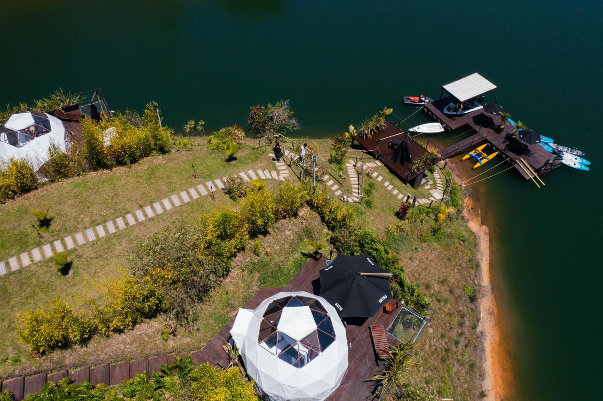 Domus Glamping Guatape 호텔 외부 사진