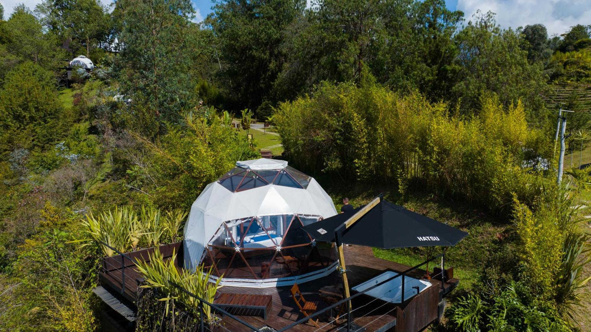 Domus Glamping Guatape 호텔 외부 사진